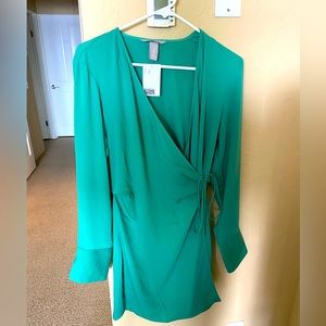 H & M wrap dress